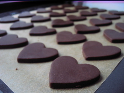 chocolate and vanilla hearts of Natasha Campbell - Recipefy