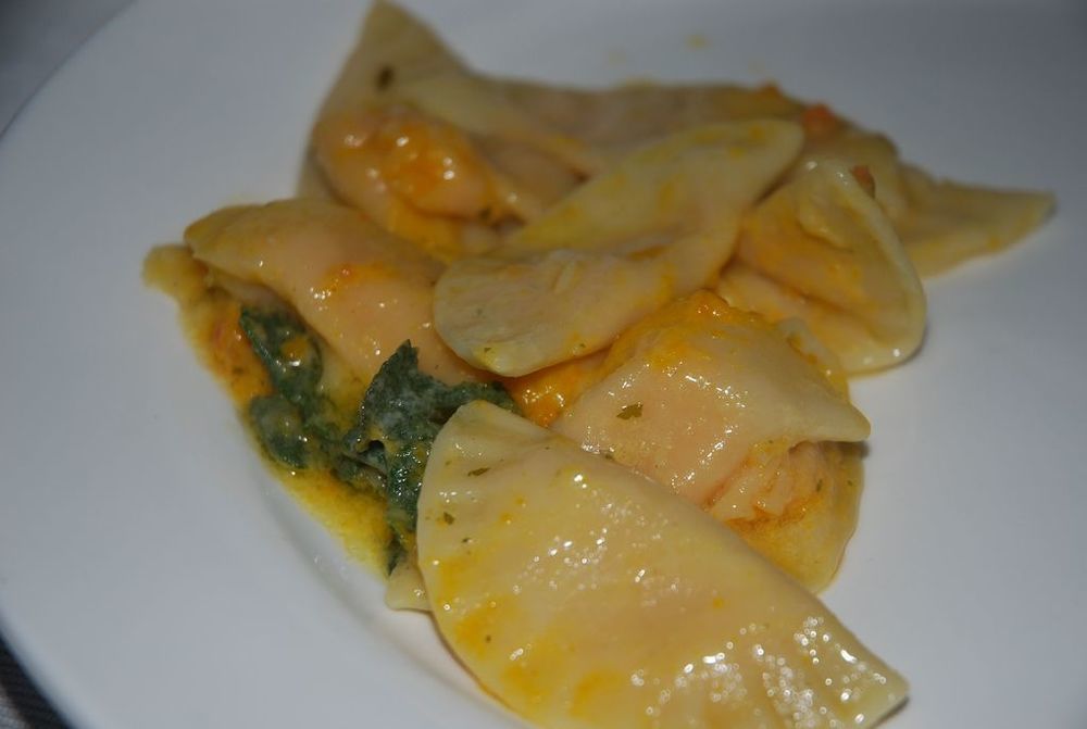 Ravioli di zucca de lucidone - Recipefy