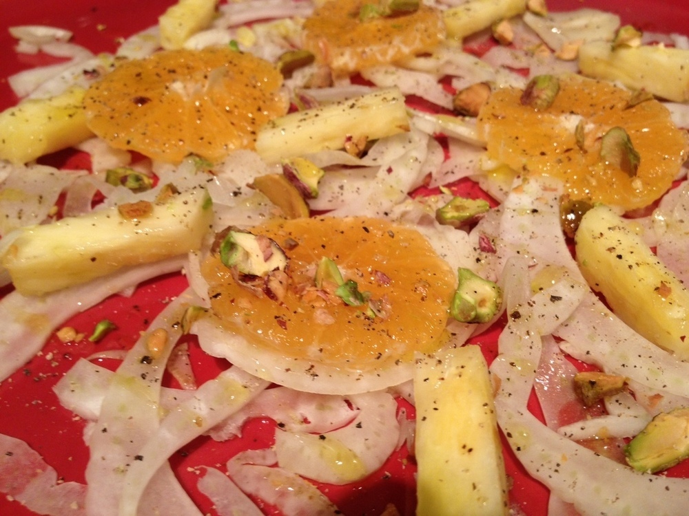 Insalata di finocchi e agrumi con pistacchi of Vittorio Pavesi - Recipefy