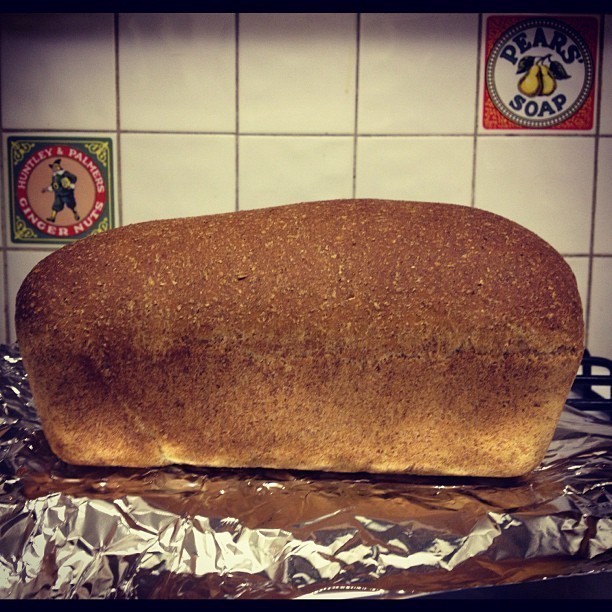 Tasty wholemeal bread (using breadmaker dough setting) of jamienewman - Recipefy