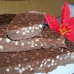 TURRÓN DE CHOCOLATE DE ARROZ INFLADO of Cati Ballesta - Recipefy