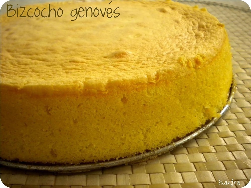 Bizcocho genoves of Tania Sanchez Conejo - Recipefy