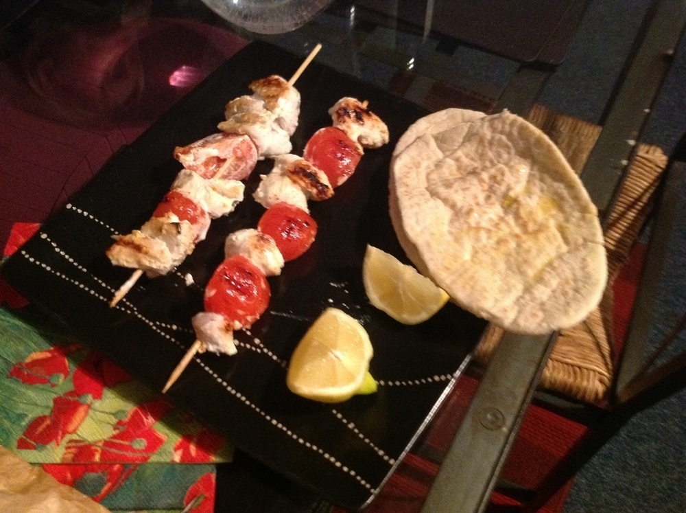 Orange Chicken Souvlaki di Calvin Atkinson - Recipefy