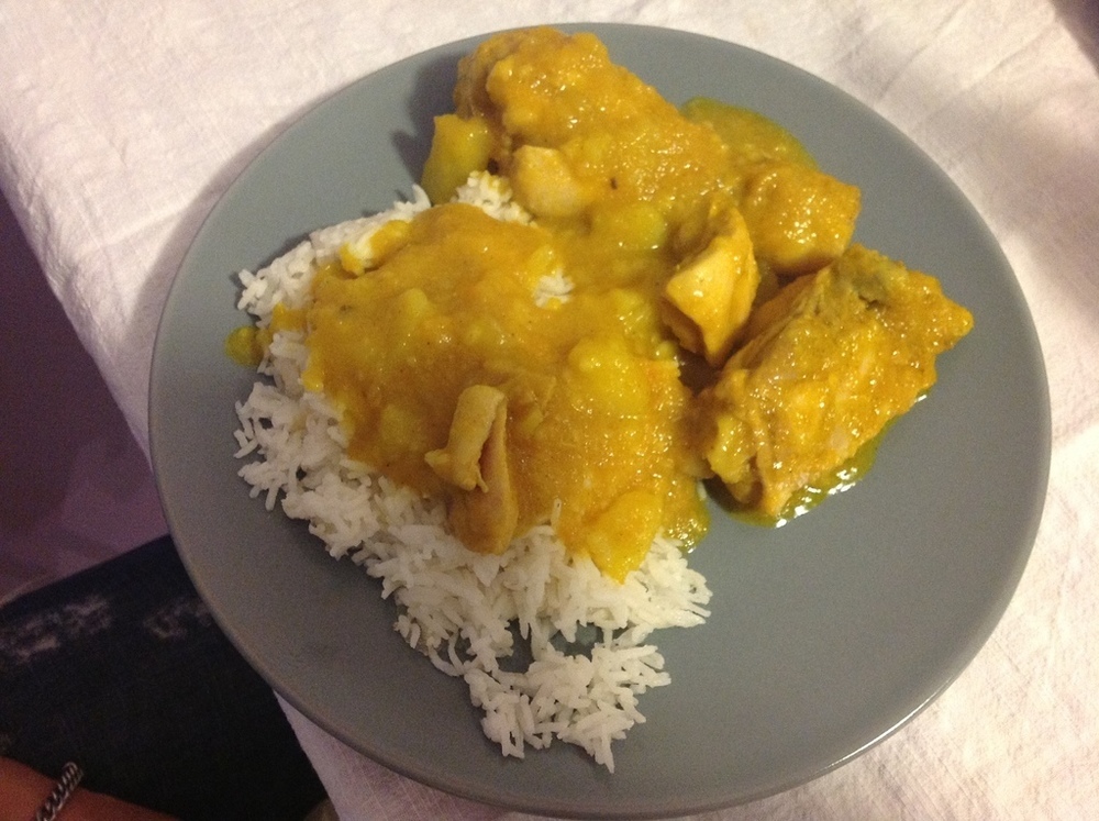 Pollo al curry of sricciolo - Recipefy