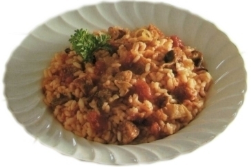 Risotto funghi e salsiccia of Romina - Recipefy