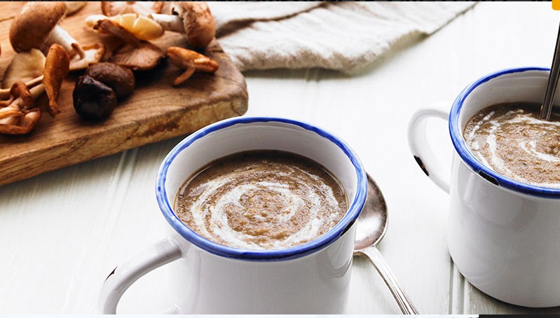 WILD MUSHROOM & CHESTNUT SOUP di Yeo Valley - Recipefy