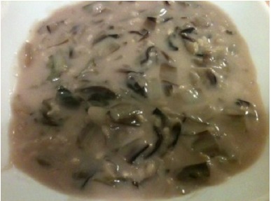 ZUPPA DI RADICCHIO TREVIGIANO AL ROQUEFORT de Federica - Recipefy