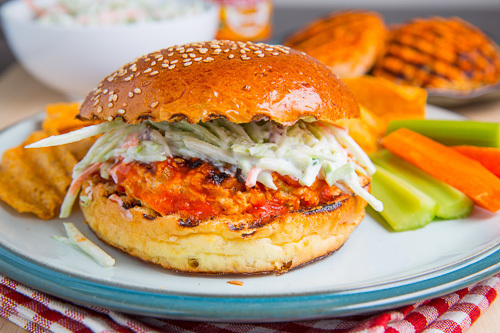 Buffalo Chicken Burgers di Chris Ice - Recipefy
