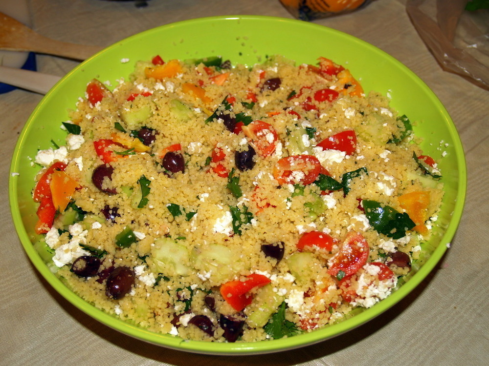 Greek Couscous Salad di Angie Briggs DeLoe - Recipefy