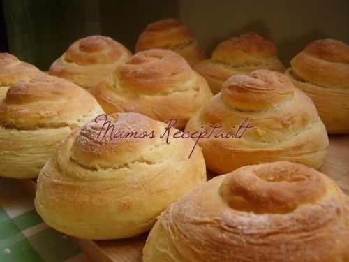 Sausainiai "Sraigės" de Erika - Recipefy