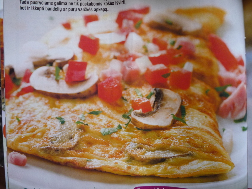 Omletas Su Parmezanu Ir Pievagrybiais di Erika - Recipefy
