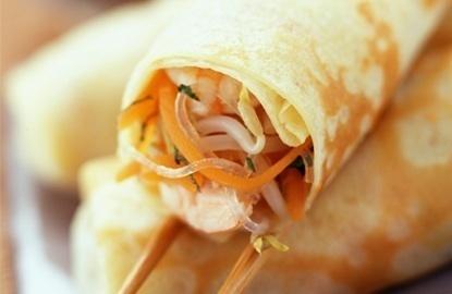 Involtini di crêpe ai gamberi de Giorgia - Recipefy