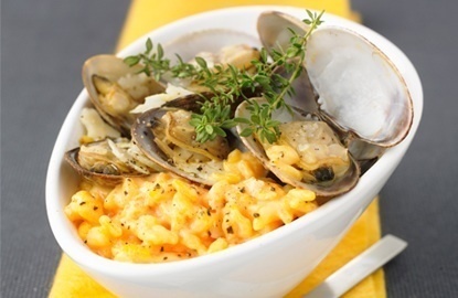 Risotto giallo con le vongole of Giorgia - Recipefy