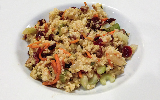 Millet-Cranberry Stuffing de Raphaelle - Recipefy