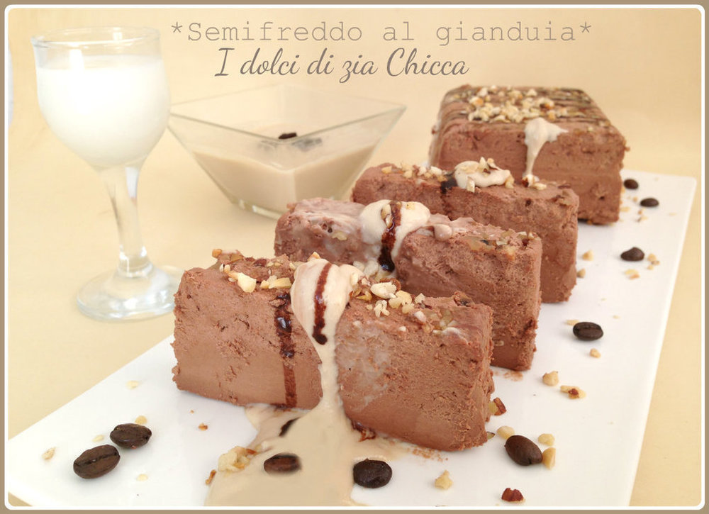 Semifreddo al gianduia con salsa al caffè de Karlita Ramsey - Recipefy