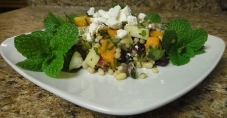 Italian Couscous with Roasted Butternut Squash, Mint and Feta de Rosa Lanzillotti - Recipefy