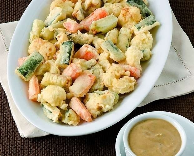 Verdure in pastella e salsa di avocado of Giorgia - Recipefy