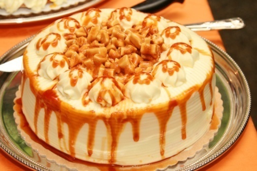 chiffon cake al caramello mou of Giorgia - Recipefy