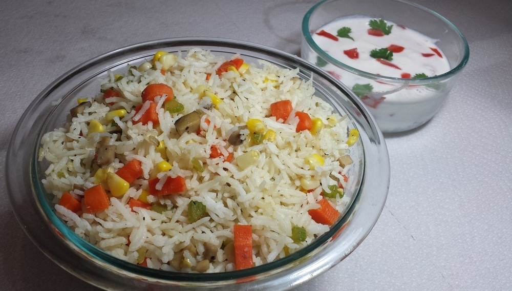 Veg Fried Rice of Kitchen Snippets - Recipefy