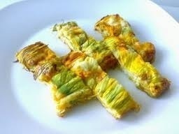 Omelette con fiori di zucca de Giorgia - Recipefy
