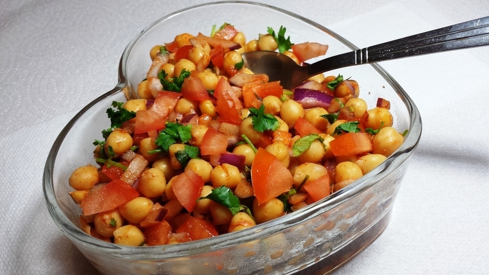 Chickpea Salad/Channa Chat of Kitchen Snippets - Recipefy