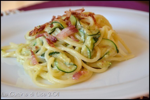 Spaghettoro con stracchino e zucchine of Patrizia Fonti - Recipefy