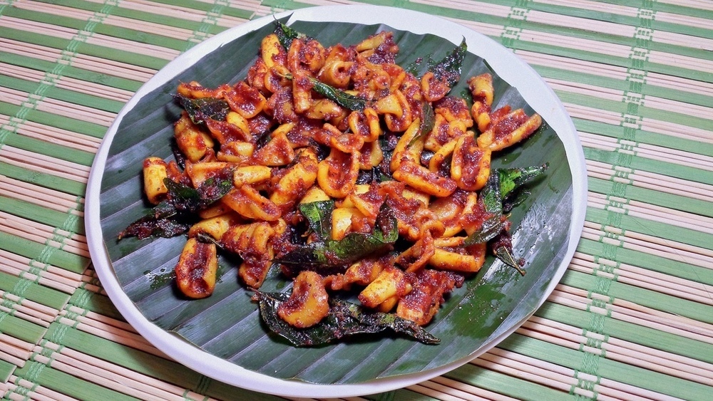 Kanava/Squid Fry ( Kerala style ) of Kitchen Snippets - Recipefy