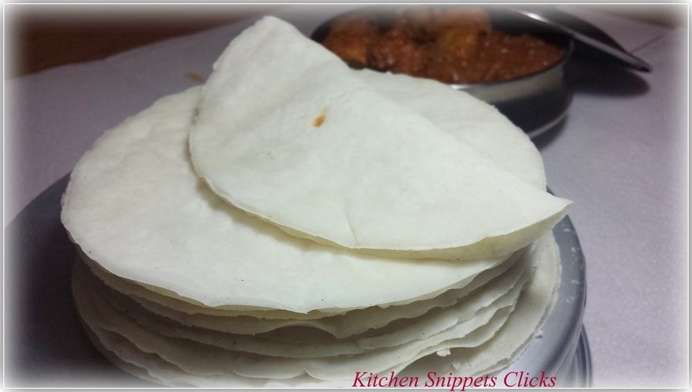 Malabar Rice Pathiri of Kitchen Snippets - Recipefy