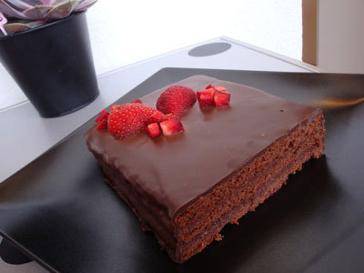 PLANCHA DE BIZCOCHO SACHER of CRISTIAN - Recipefy