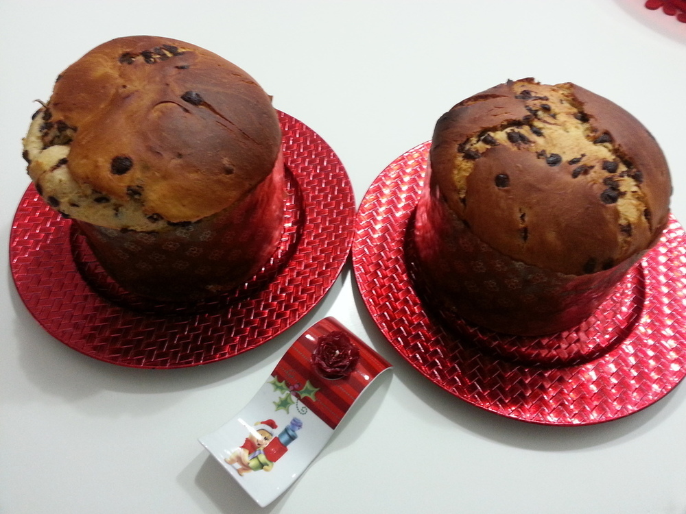 PANETTONE O COLOMBA CON GOCCE DI CIOCCOLATO di clementina zambrini - Recipefy