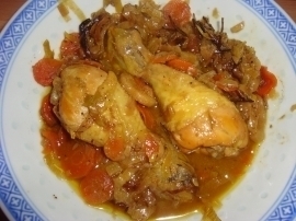 Poulet au curry et sirop d'érable of katia - Recipefy