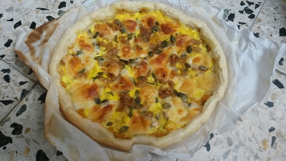 Torta salata alla zucca di Ilaria Camprincoli - Recipefy