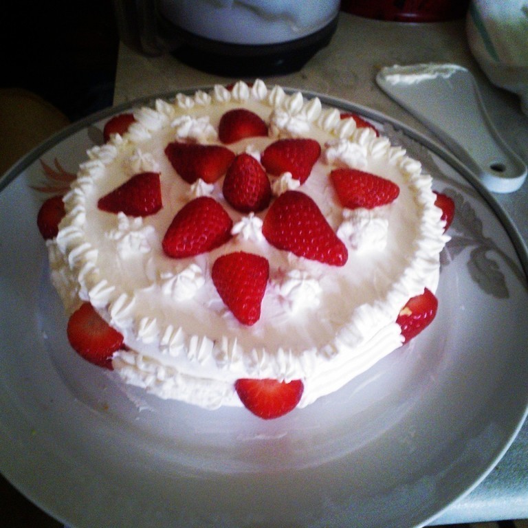 Torta panna e fragole of MSerLil - Recipefy