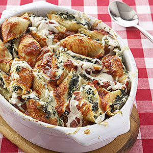 Healthier Stuffed Shells di Shannon R CT - Recipefy