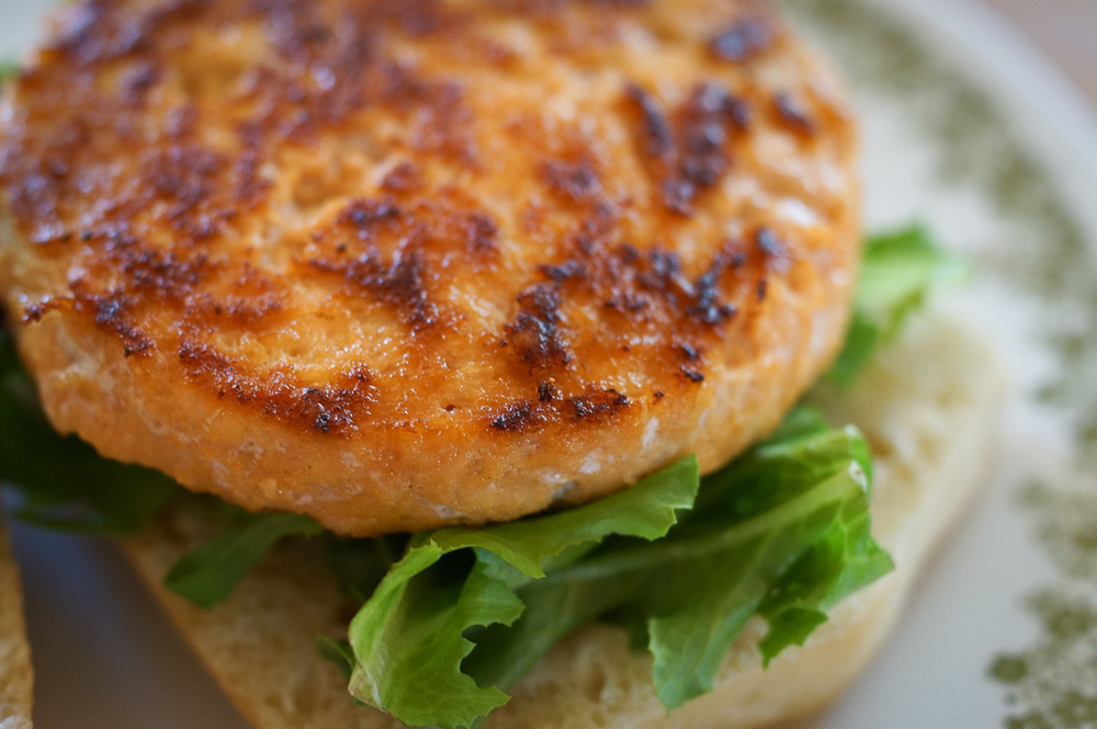 Salmon Burger of Dwain Browne - Recipefy