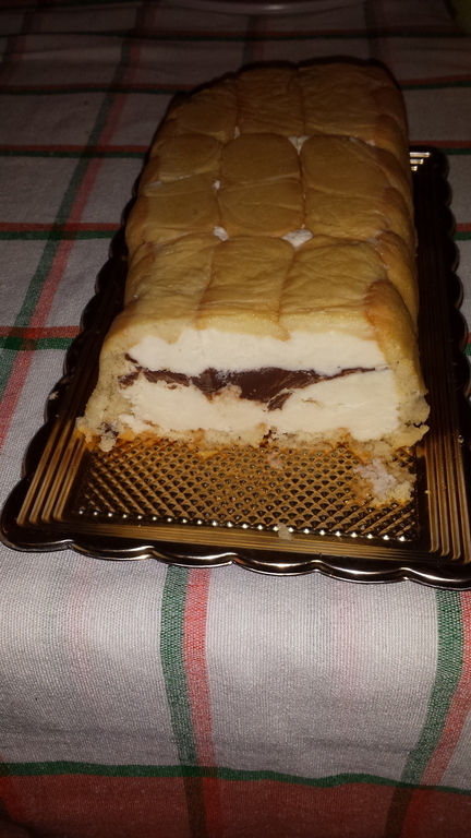 TRONCHETTO SEMIFREDDO DI PAVESINI CON MASCARPONE E NUTELLA of clementina zambrini - Recipefy