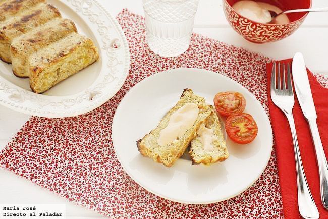 Pastel de puerros y gambas al eneldo di Angel Romero - Recipefy