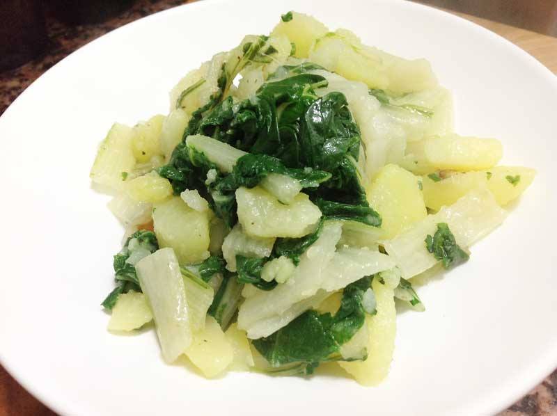 ACELGAS CON PAPAS di casama - Recipefy