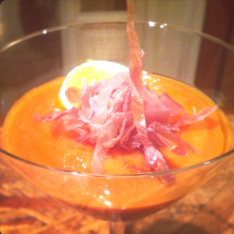 Salmorejo y jamon Serrano of TheTraveller Chef - Recipefy