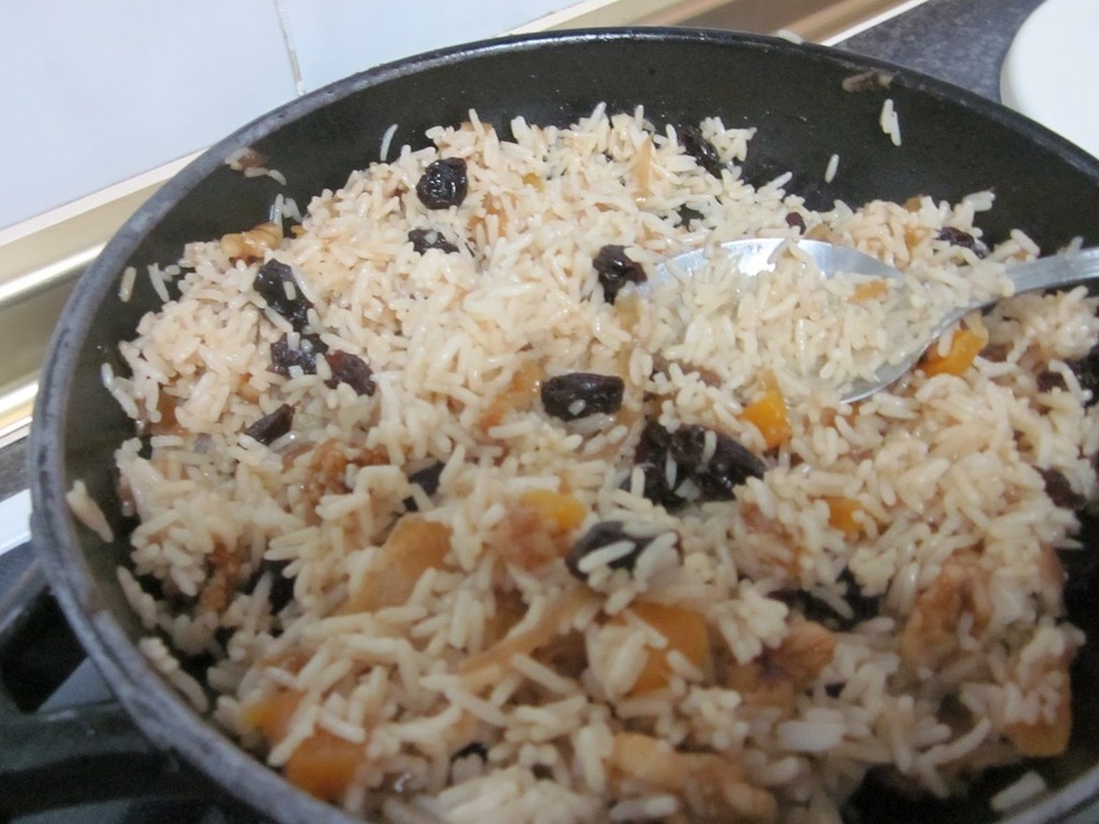 Arroz con pollo y frutos secos de Clea - Recipefy