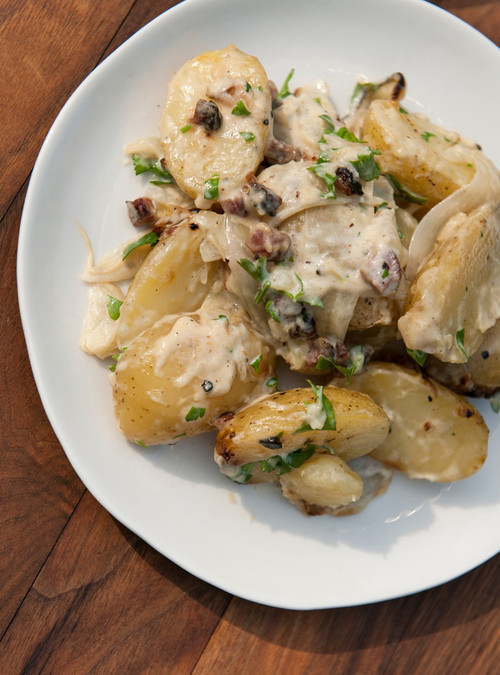 Pommes de terre en papillote a la creme of The Vallee-Masse - Recipefy
