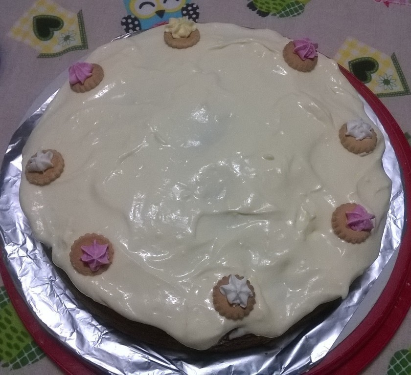 Carrot cake with frosting (torta di carote all'inglese) di sricciolo - Recipefy