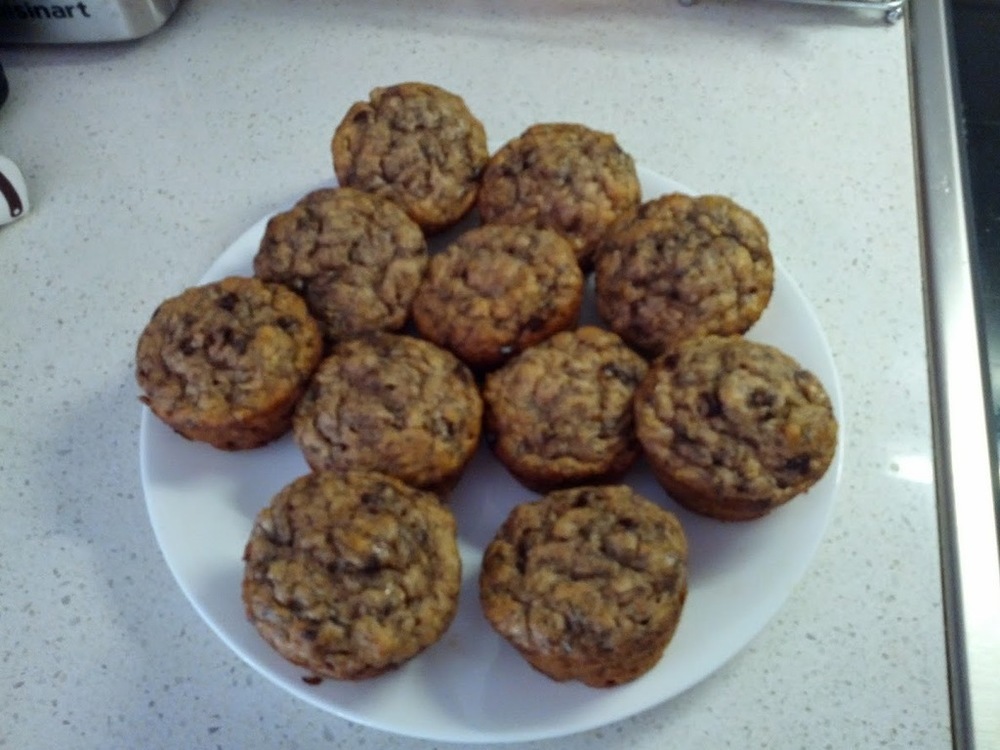 Banana Muffins (chocolate chip or blueberry) of kendra - Recipefy
