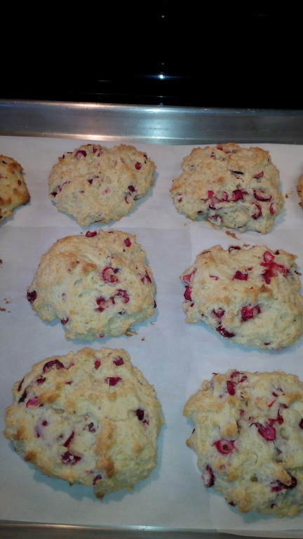 Fresh Cranberry Scones di Elaine Crawford Daguanno - Recipefy