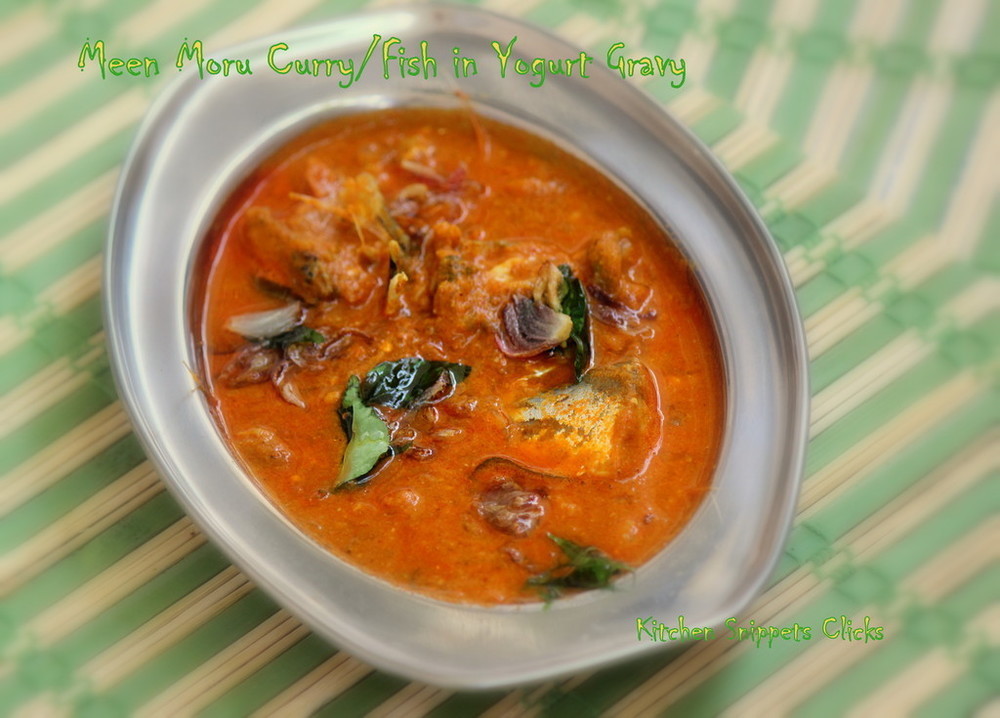 Meen Moru Curry/Fish in Yogurt Gravy of Kitchen Snippets - Recipefy