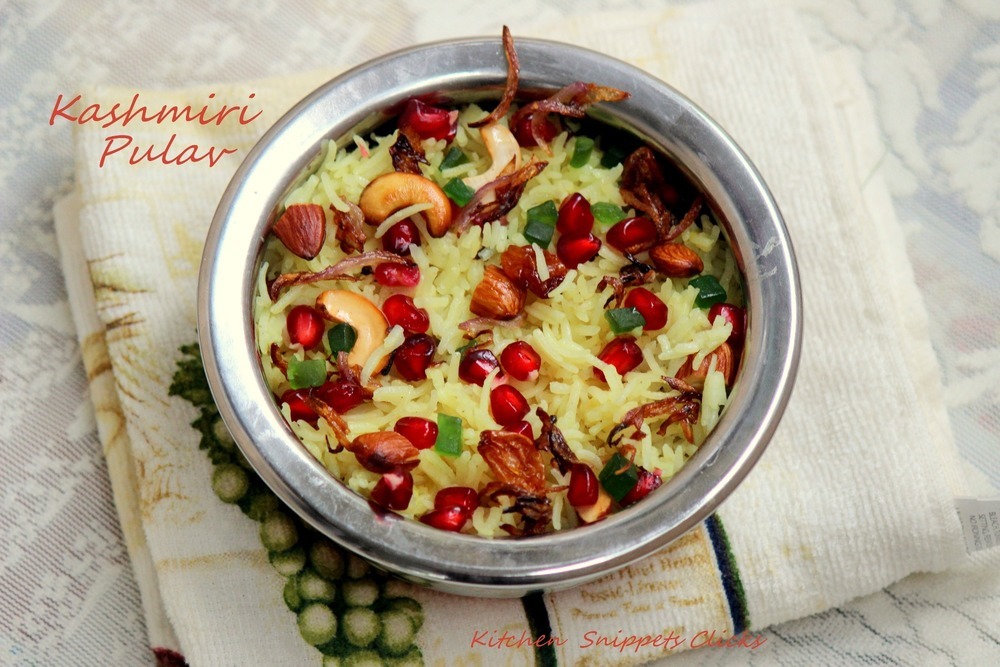 Kashmiri Pulav di Kitchen Snippets - Recipefy