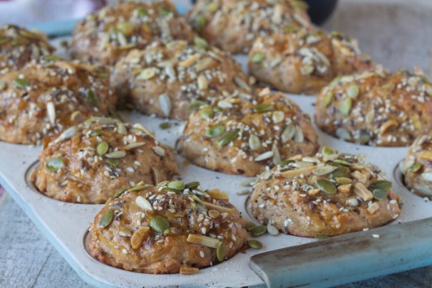 Banana Crunchy Top Muffins di Sweeter Life Club - Recipefy