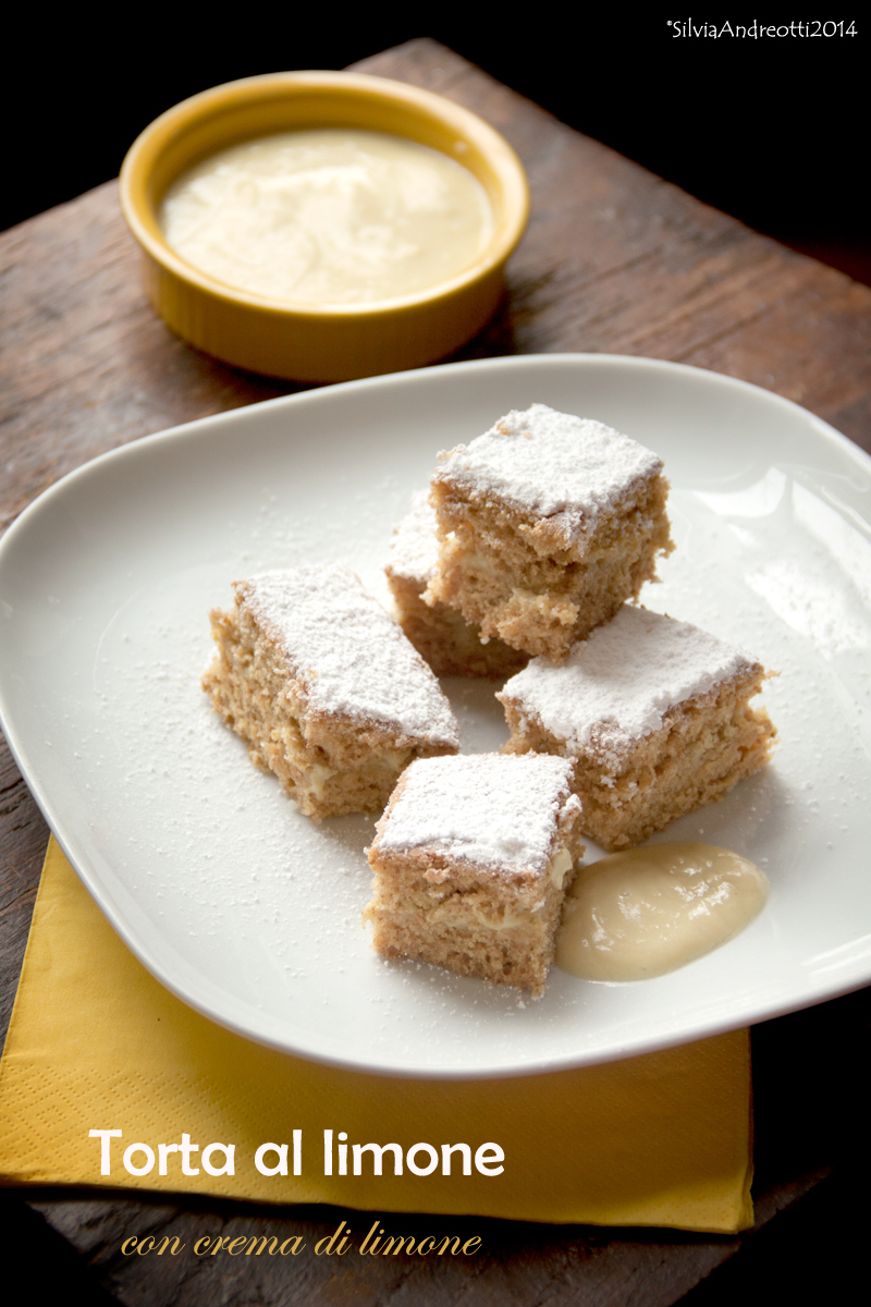 Torta al limone con crema di limone, senza burro nè uova di Valentina - Recipefy