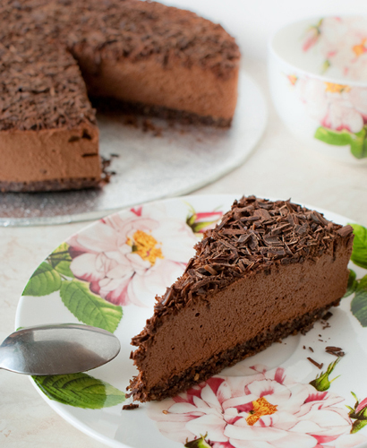 Vegan cheesecake al cioccolato of Valentina - Recipefy
