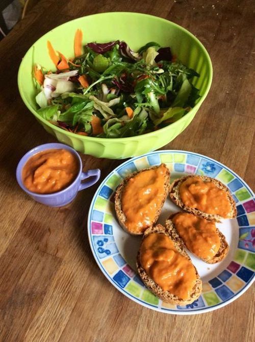 Salsa rosa crudista de Valentina - Recipefy